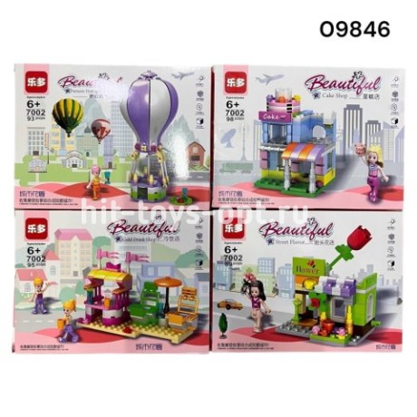 Конструктор подружки 8шт/уп