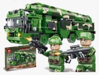 Конструктор Военный Ракетный Комплекс DF-21, 456 дет.