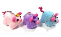 Брелок Мягкий Хрюшка 6см, цвет микс.
