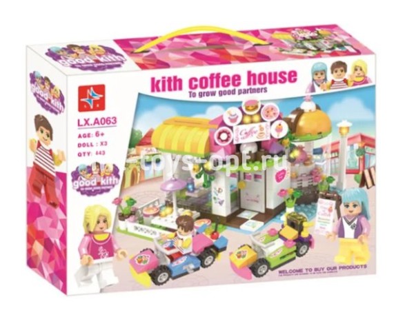 Конструктор Френдс Кафе 433 дет