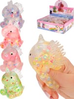 Антистресс-мялка &quot;Носорог&quot; микс 12 шт. в шоубоксе, 5х6х9см