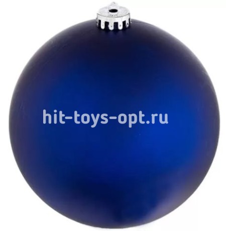 Набор шаров 10см 6шар 1цв однотонный матовый в пакете 00071