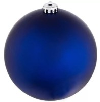 Набор шаров 10см 6шар 1цв однотонный матовый в пакете 00071