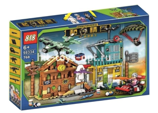 Конструктор GAME Force Peace 768 дет.