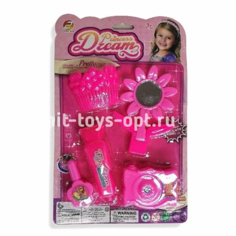 Набор аксессуаров для принцесс на листе