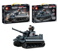 Конструктор Военный Танк + Фигурка 435 дет