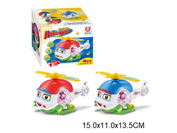 Свет/звук вертолет поли муз.