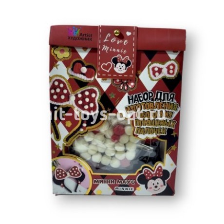 Набор для изготовления ободка из плюшевых палочек