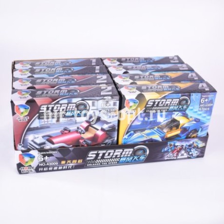 Конструктор storm гонка 8 шт/уп 43009