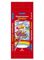 КАРАНДАШИ ЦВЕТНЫЕ, ГЕКСАГ.,НАБОР, КОТ-РЫБАК 18ШТ,18ЦВ