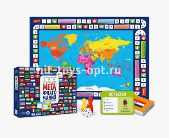 Настольная игра Мегафлагомания
