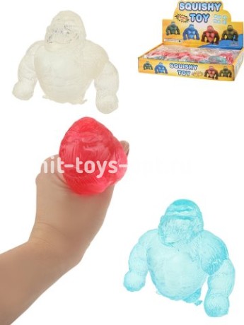 Антистресс-мялка 10,5х9см, ГОО, в уп 12шт. цена за шт.