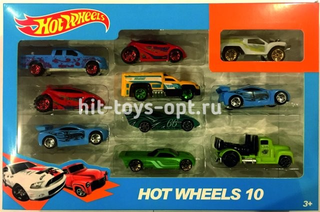 Набор Машинки Hot Speed - 10 шт в уп.