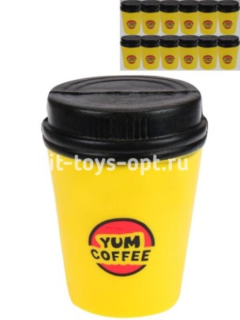 Сквиш "Yum coffee" (10*7см, в пакете), в уп 12шт. цена за шт.