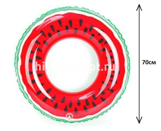 Надувной круг Арбуз 70 см