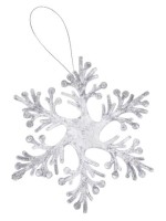Подвесное украшение из акрила Удивительная снежинка 14,5*14,5 см