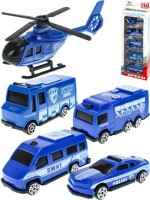 Набор машинок &quot;Полиция&quot;(10,2х4х26,7 см)(5 машинок), в коробке