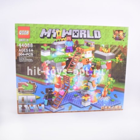 Конструктор майн радужный остров 504 дет