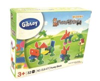 Конструктор Gibtoy для Малышей, 32дет.