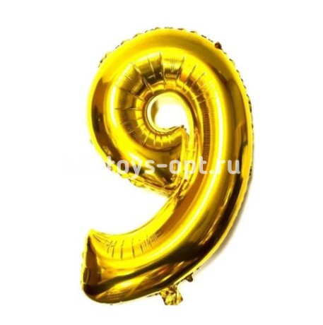 Воздушный Фольгированный Шар "Девять"