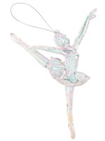 Подвесное украшение из акрила Изящная балерина 16*10 см