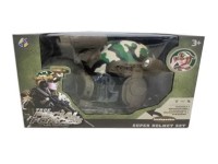 Шлем военного с аксессуарами свет, муз, бинокль, очки, микрофон,динамик, размер 37*26