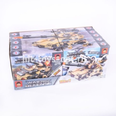 Конструктор военный DERENSE 10 шт/уп