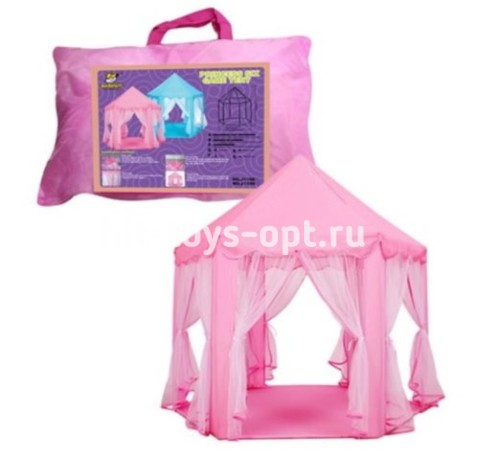 Палатка Шатер 135см*140см, в сумке, цвет микс