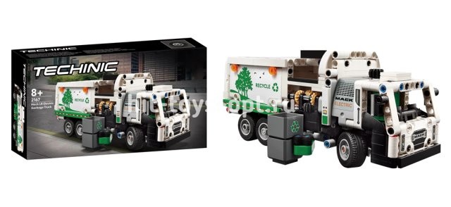 Конструктор Tehnic - Электрический Мусоровоз, 503 дет.