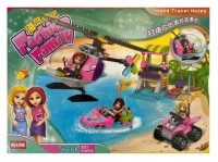 Конструктор Френдс Вертолет на острове 210 дет