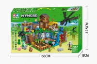 Конструктор Мой Мир - Большая Деревня и Эндер-дракона, 1460 дет