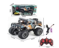 Машина Принт Джип аккум на пружинах 34*18