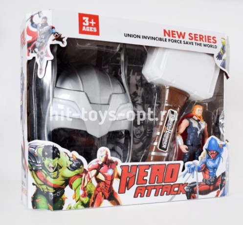 Маска тора + молот в кор.