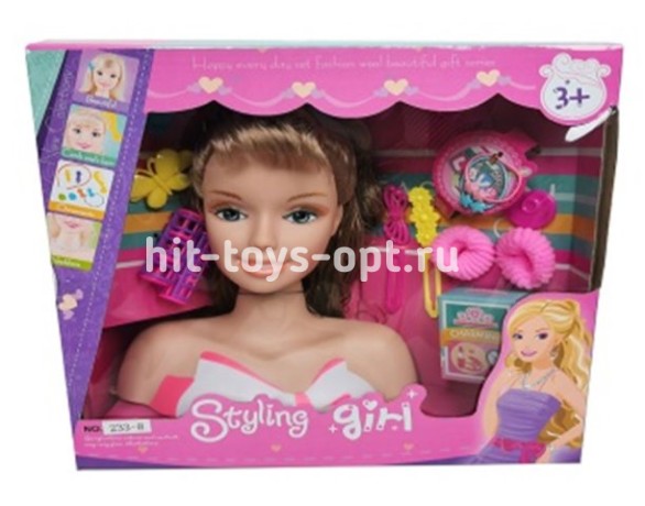 Кукла с аксесс делать прическу 233-8
