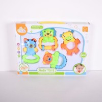 Погремушки зверята в коробке