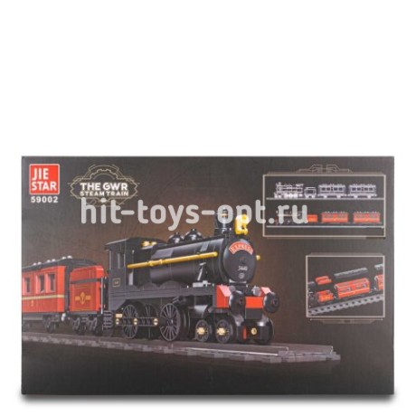 Конструктор паровоз 789 дет.