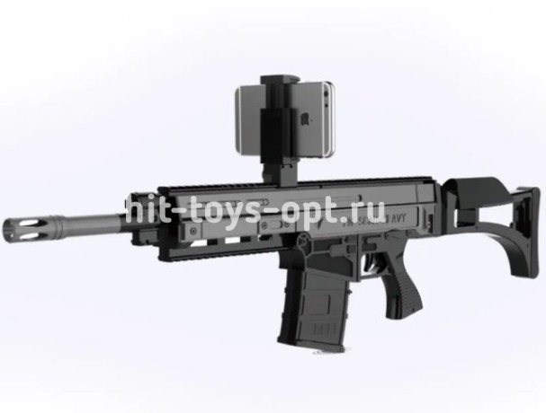 Автомат дополненной реальности AR Gun, шутер на телефоне