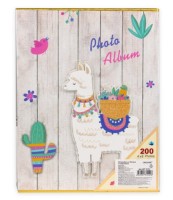 Фотоальбом на 200 фото 10х15 Милая лама