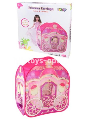 Палатка игровая (105х95х65см) "Карета принцессы"(в кор)