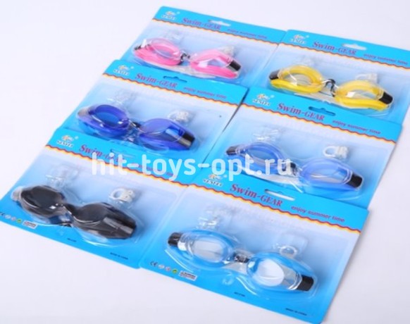 Очки на блистере для плавания
