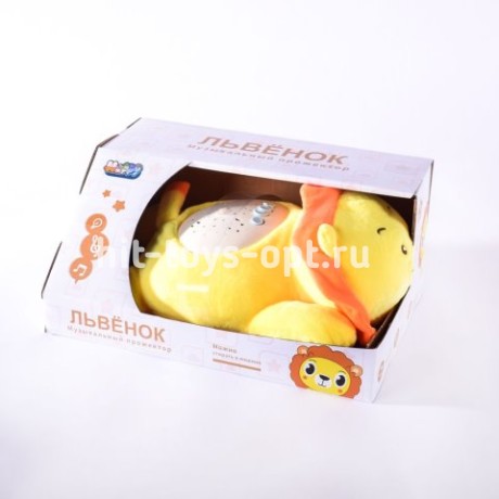 Музыкальный прожектор львенок