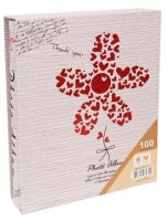 Фотоальбом на 100 фото 10х15 История любви Цветок