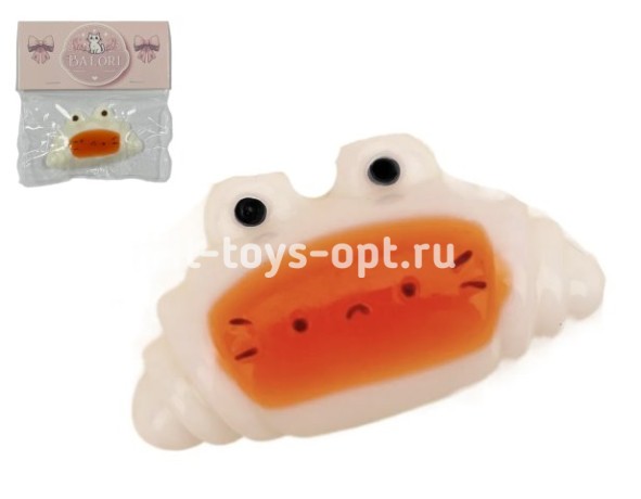 Антистресс Сквиш Круассан с Глазками