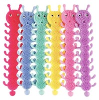 Антистресс Тянучка Гусеница 19см*4см, цвет микс, в уп 50шт. цена за шт.
