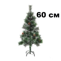 Сосна 60см со снегом в пак