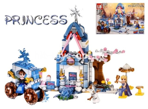 КОНСТРУКТОР ДЛЯ ДЕВОЧЕК 445 ДЕТ/72 В ЯЩ.