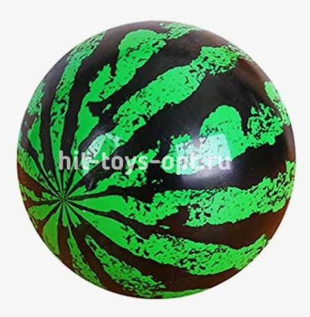 МЯЧ РЕЗИНОВЫЙ АРБУЗ 20 СМ