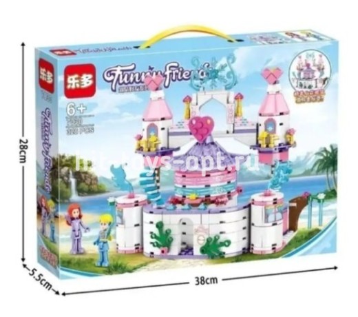 КОНСТРУКТОР ФРЕНДС 328 ДЕТ/96 В ЯЩ.