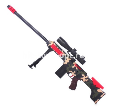 Винтовка с гильзами камуфляж в пак