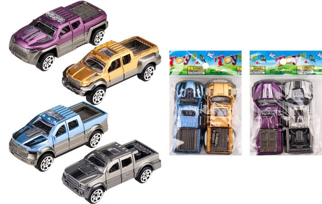 Набор машинок (2 машинки в наборе, в пакете) цена за уп  из 2х машинок